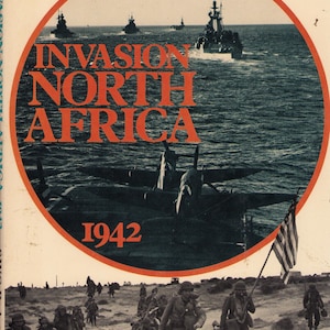 Vintage Book: Invasion North Africa 1942 by S.W.C. Pack 1978 0725