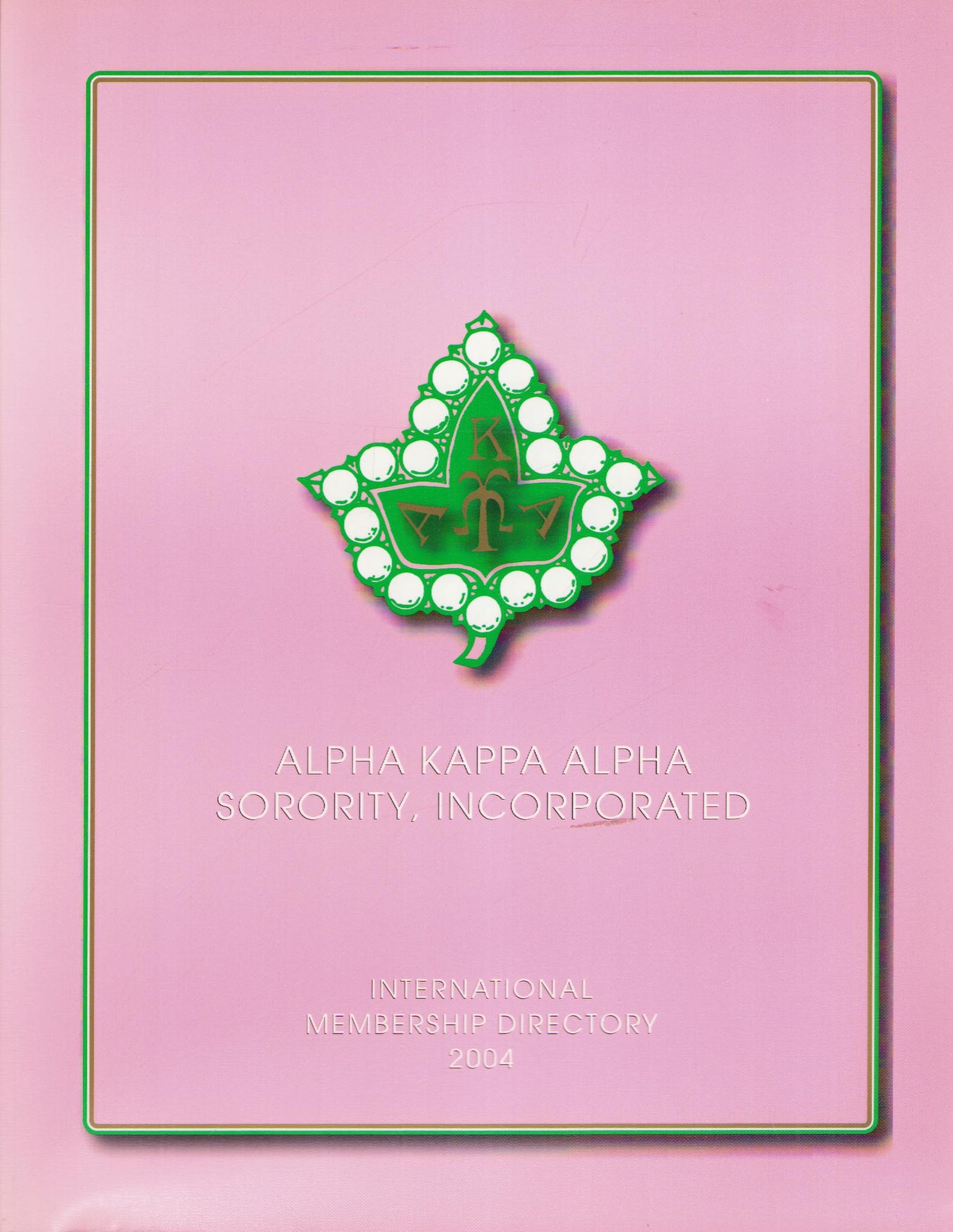 Vintage Book: Alpha Kappa Alpha Sorority, Incorporated International ...