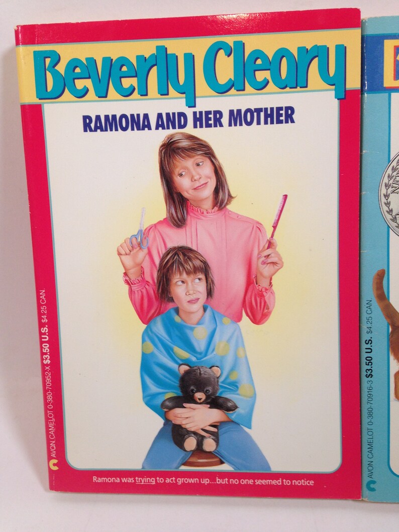 4 Beverly Cleary Children's Books Ramona and Her Mother and More 0124 ...