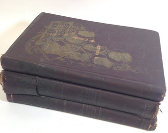 Vintage The Works of Charles Dickens Vol III, IV, and V 1122