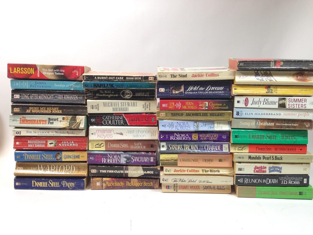 Big Book Lot of 38 Fiction Books, Many VC Andrews Books! 0226 - Etsy