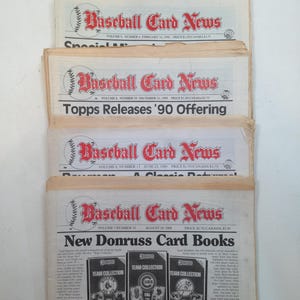 野球カードニュース新聞 1988-1990 5号 1024