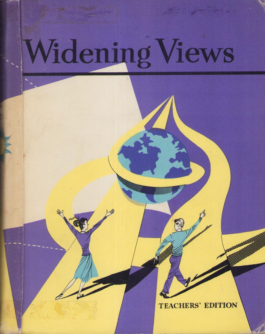 Vintage Book: Widening Views, 8th Grade Reader Textbook, TEACHER'S ...