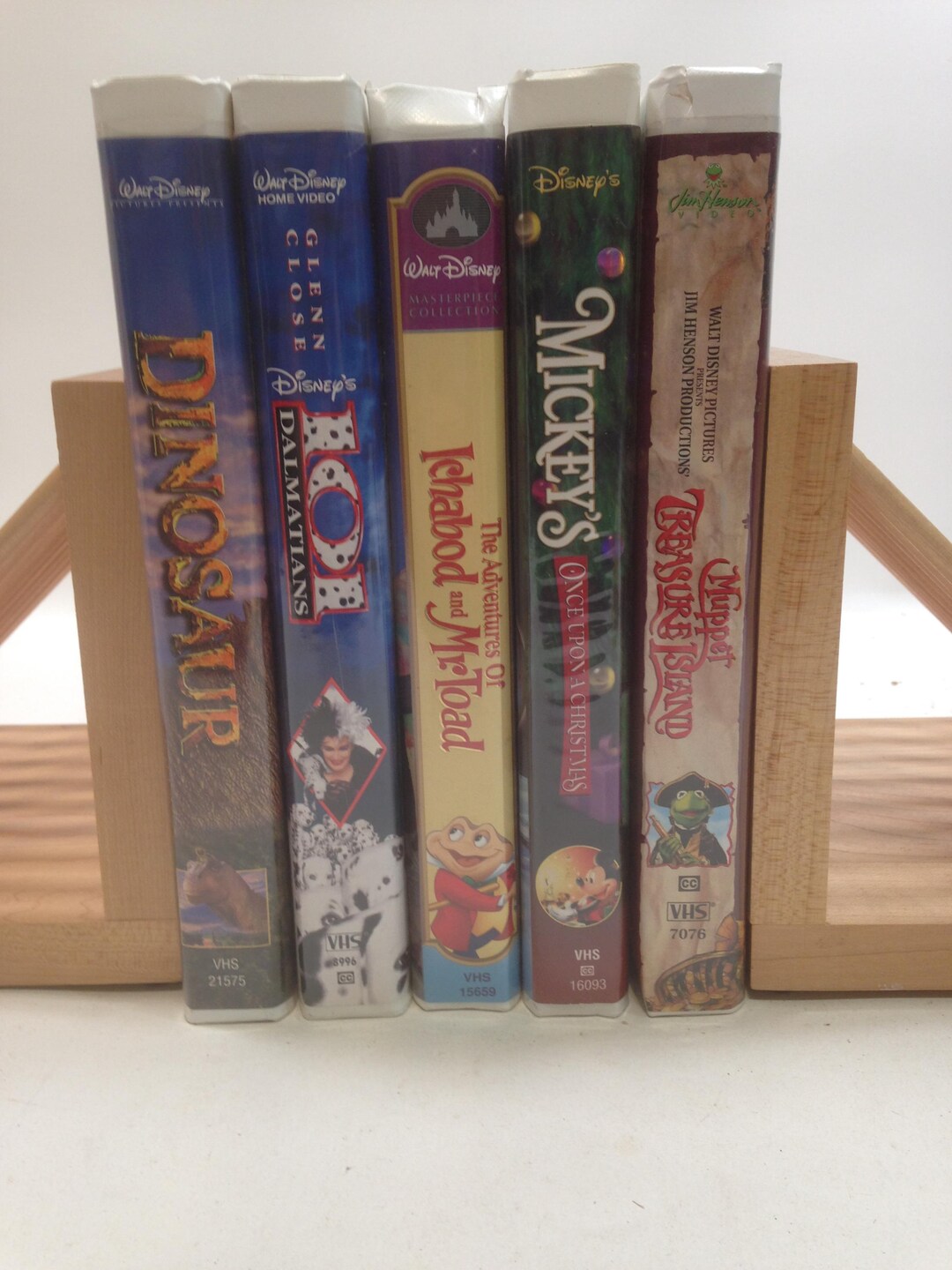 5 Family Disney Movies on VHS, Muppet Treasure Island, the Adventures ...