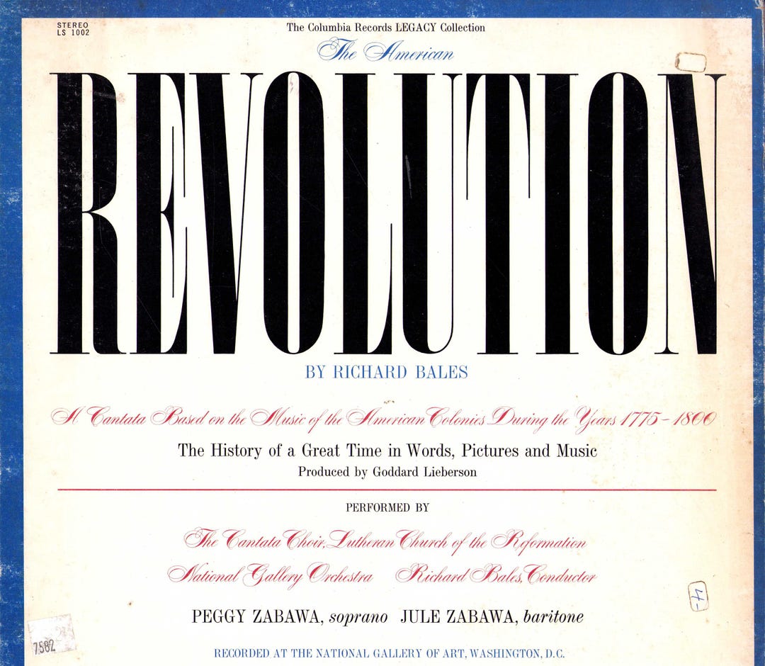 [USオリジナル] The American Revolution レコード The American Revolution by Richard Bales, Vinyl Record Box Set
