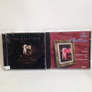 2 CDs by The Platters, Forever Gold & self-titled 0724