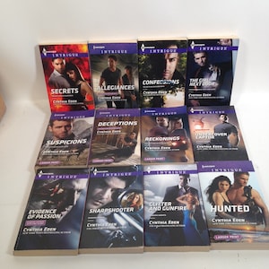 12 Romance Books by Cynthia Eden, Shadow Agent and Battling McGuire Boys series 0824