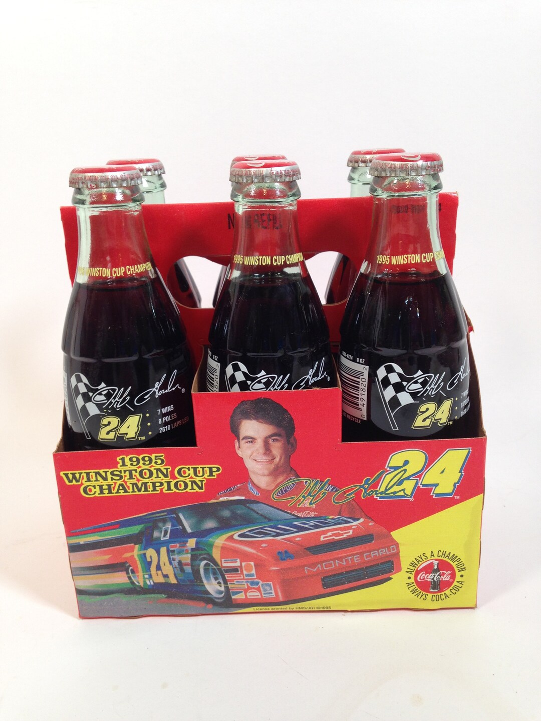 1995 Coca-Cola Commemorative Bottles, NASCAR Racing #24 Jeff