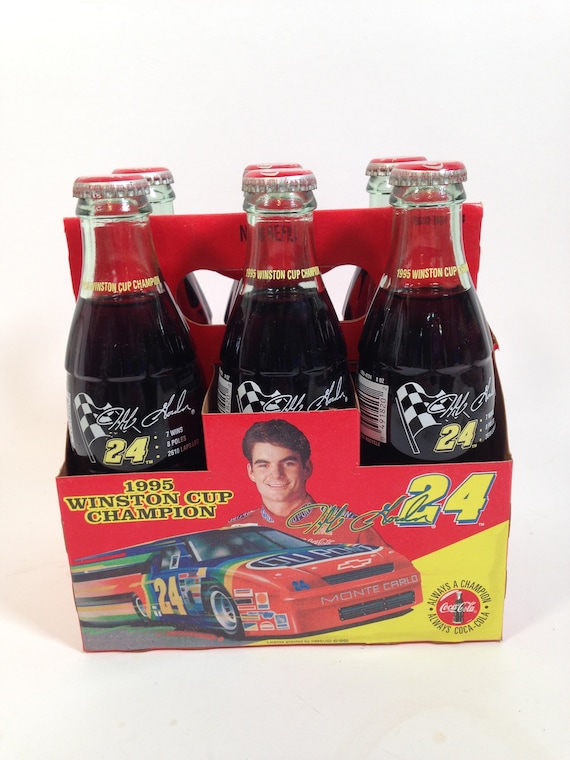1995 Coca-cola Commemorative Bottles, NASCAR Racing #24 Jeff