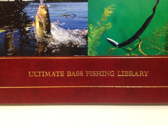 2 Books From the Bass Fishing Library Like New Condition 0123