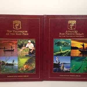 2 libri dalla Bass Fishing Library come nuovo! 0123