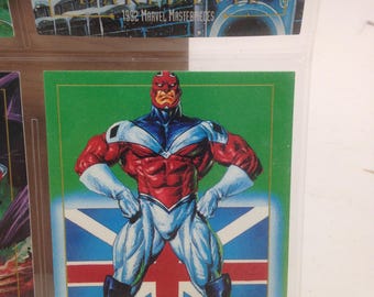 1992 Marvel Masterpieces Comic Book Character Trading Cards 9 in