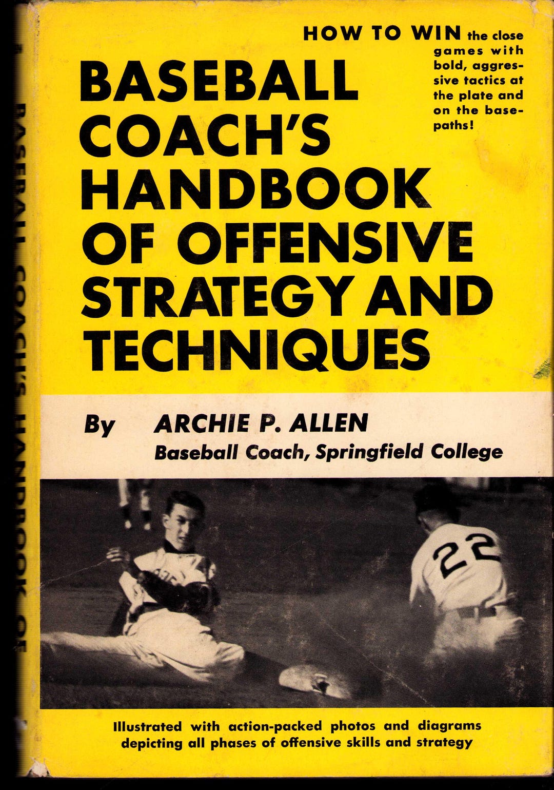 Vintage Book: Baseball Coach's Handbook of Offensive Strategy and ...