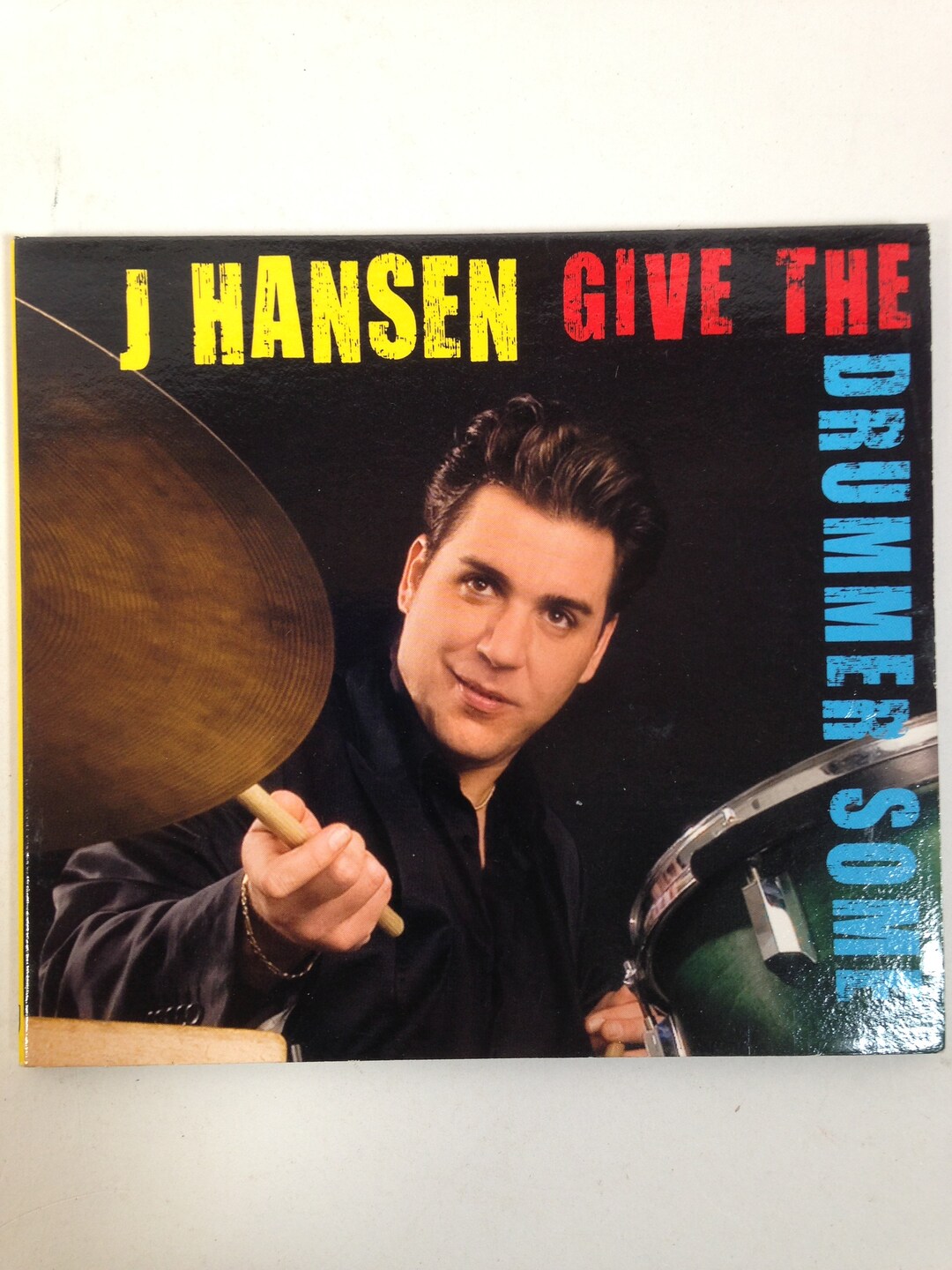 J. Hansen Give the Drummer Some CD Rare Signed Copy Blues Etsy