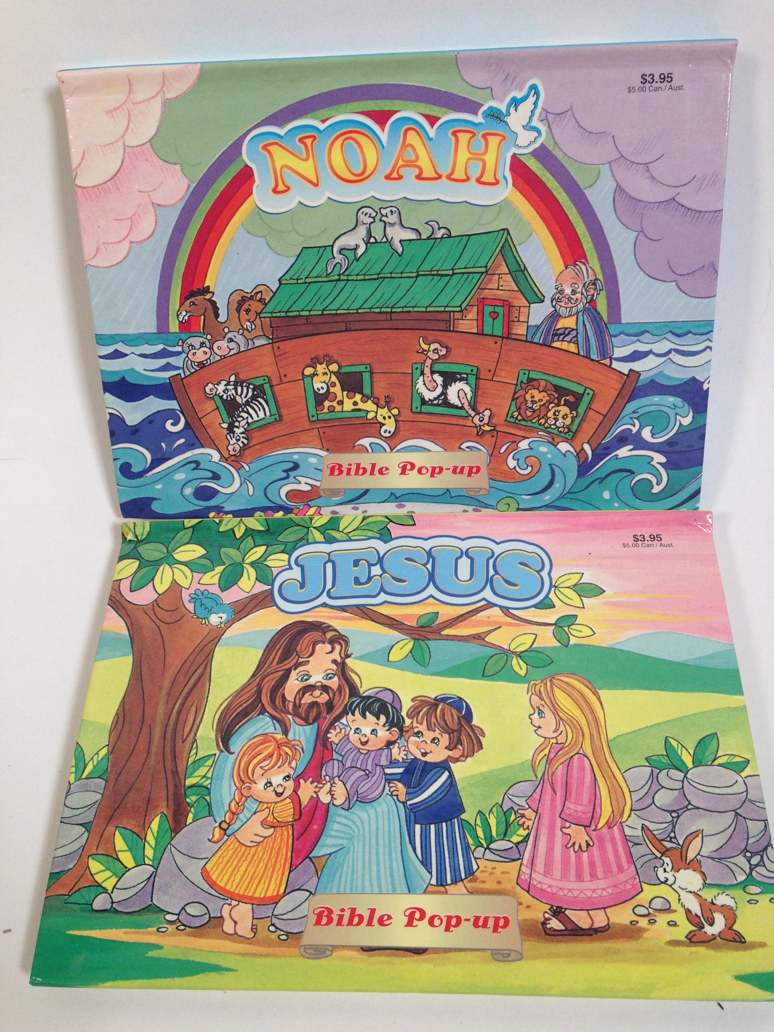 Vintage Playmore Children's Popup Books Bible Stories Etsy