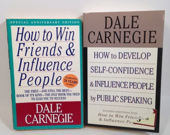 2 Books by Dale Carnegie, How to Win Friends and Influence People and more 0224