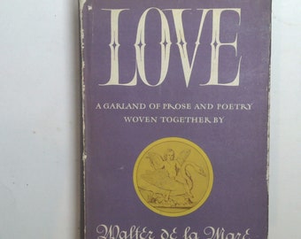 Vintage Buch: Love by Walter de la Marc 1946 0723