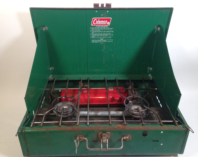 Vintage Coleman Camp Stove Model 413G 1970s 1122 Etsy