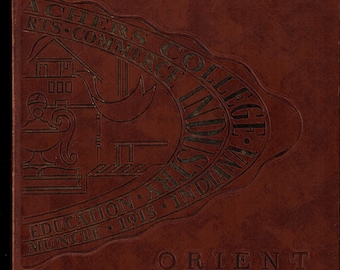 Vintage College University Yearbook: The Orient, 1956, Ball State Teacher's College Yearbook, Muncie, Indiana 1225