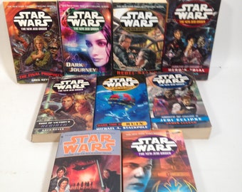 9 livres Star Wars Sc-Fi Nouvel Ordre Jedi et plus encore ! 0424