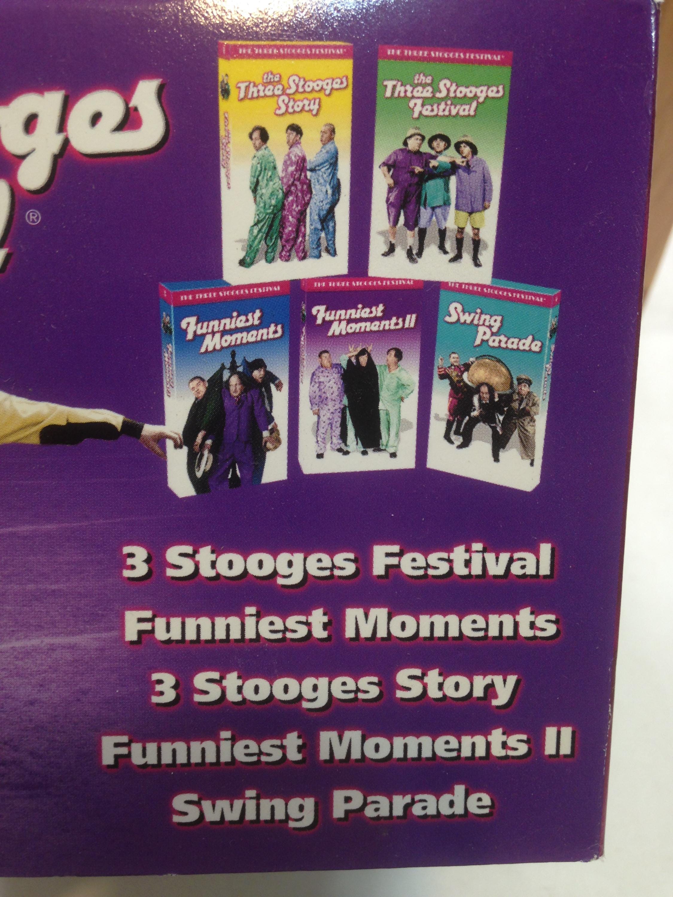 その他 The Three Stooges - Festival The Three Stooges Festival (Sealed) VHS Tape Set