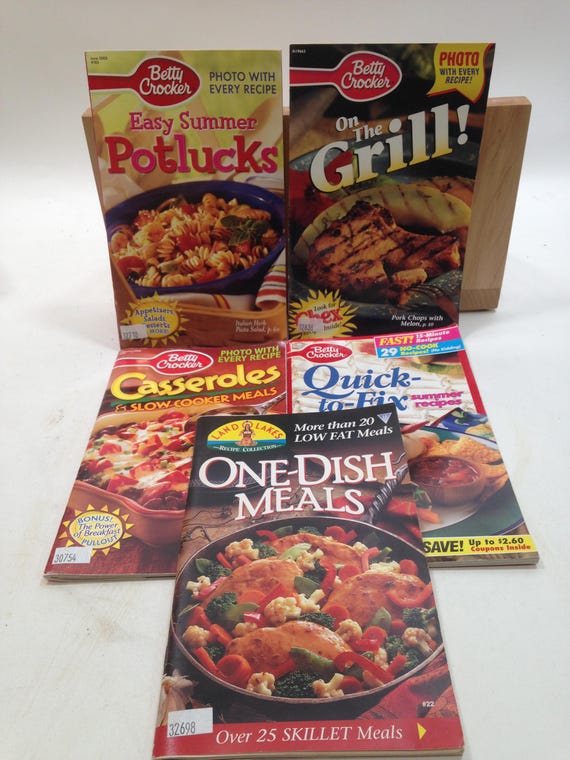 Betty Crocker and Land O Lakes Cooking Booklets, Casseroles, One