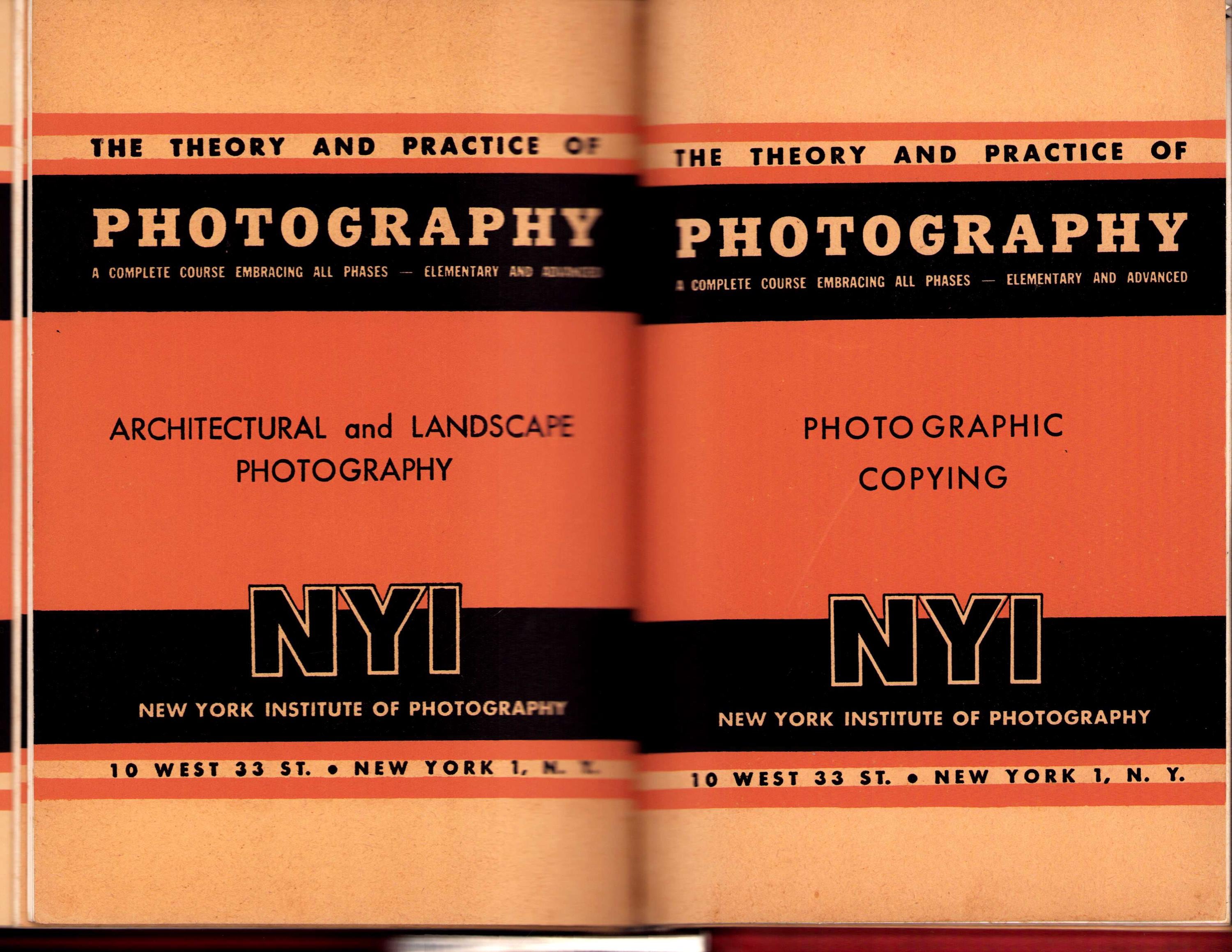 古書:1996’s WORKBOOK PHOTOGRAPHY Vintage Book: Complete Course in Photography, New York Institute