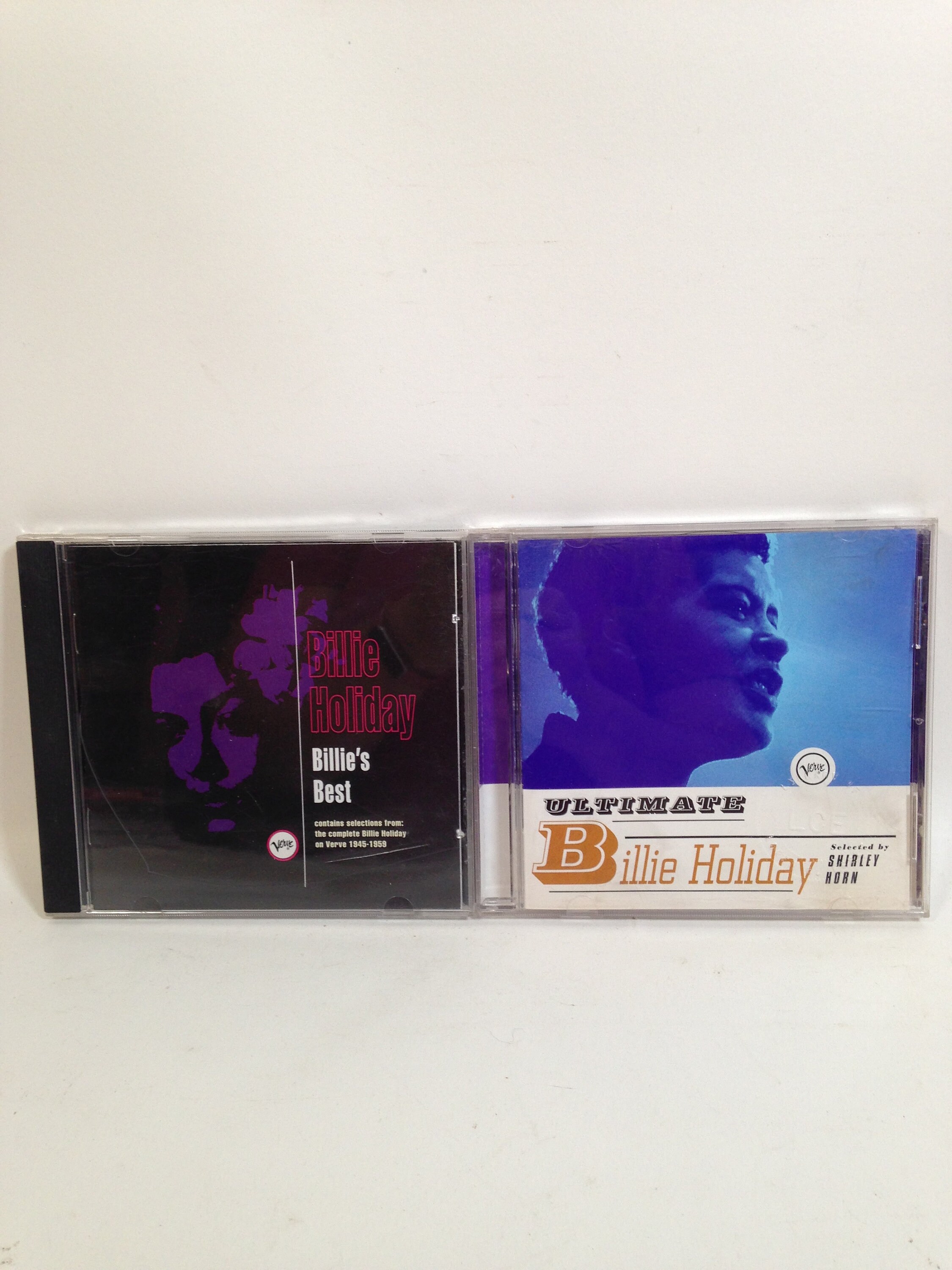 2 CDs by Billie Holiday, Billie's Best & Ultimate Billie Holiday 0724