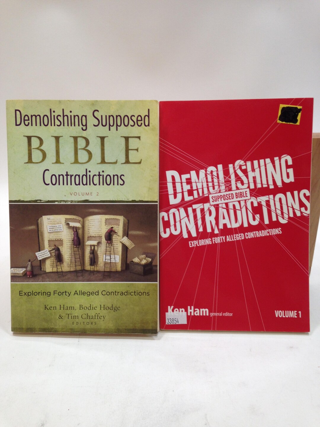 2 Bible Study Books, Demolishing Contradictions and Demolishing ...