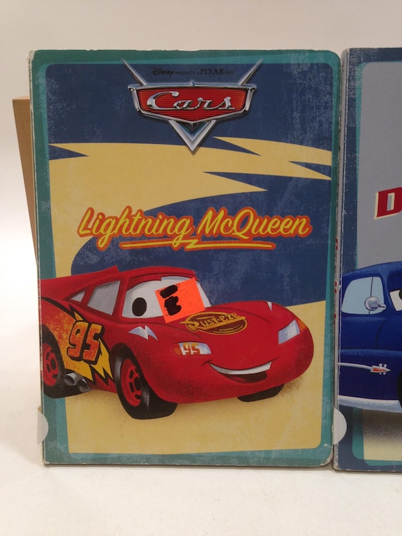 ディズニーボードブック 3冊 カーズ、ライトニング・マックィーン