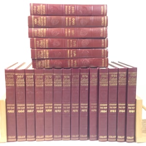 60s Encyclopedia Set - Etsy