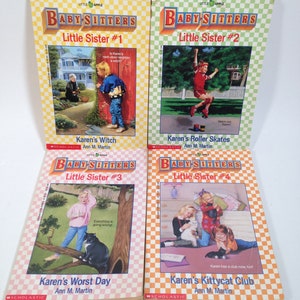 4 Bücher aus der Babysitters Serie #1-4 0424