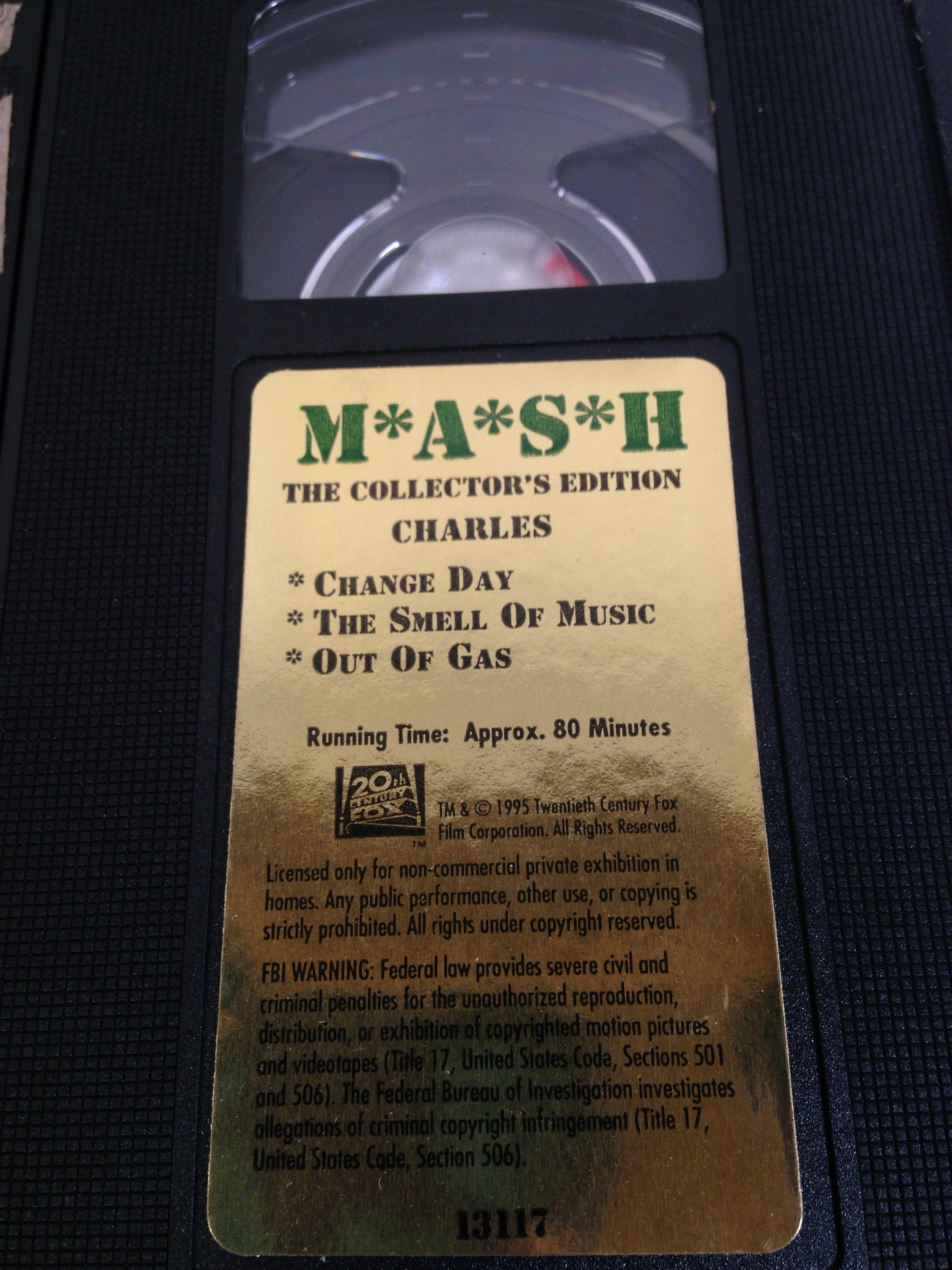 4 VHS Tapes MASH TV Korean War 1022 Etsy Ireland