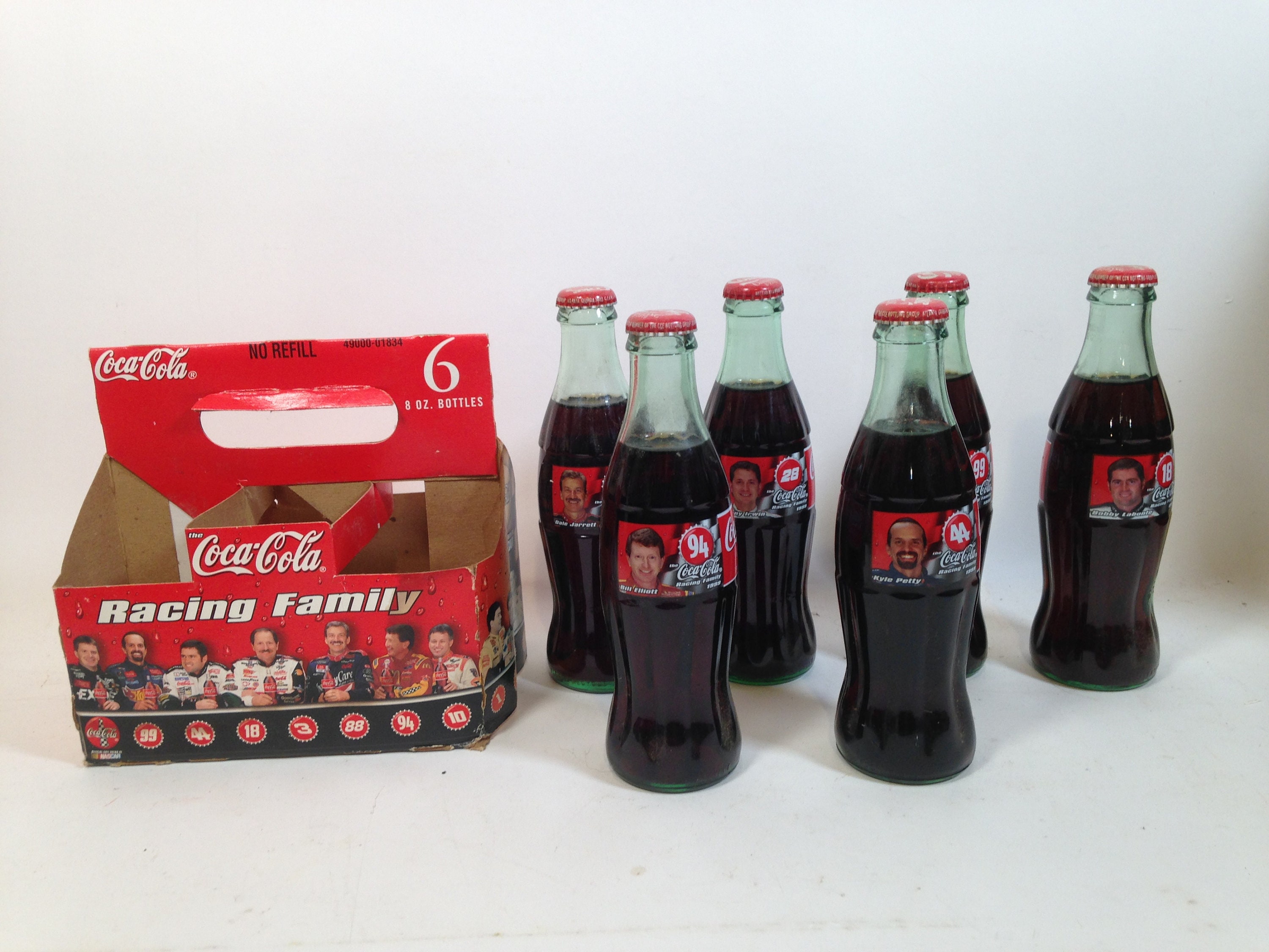 10 OZ COCA COLA COMMEMORATIVE BOTTLE - 1985 INGLES 100TH STORE OPENING