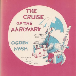 Libro antiguo: El crucero del oso hormiguero de Ogden Nash, 1967, primera edición, 0625