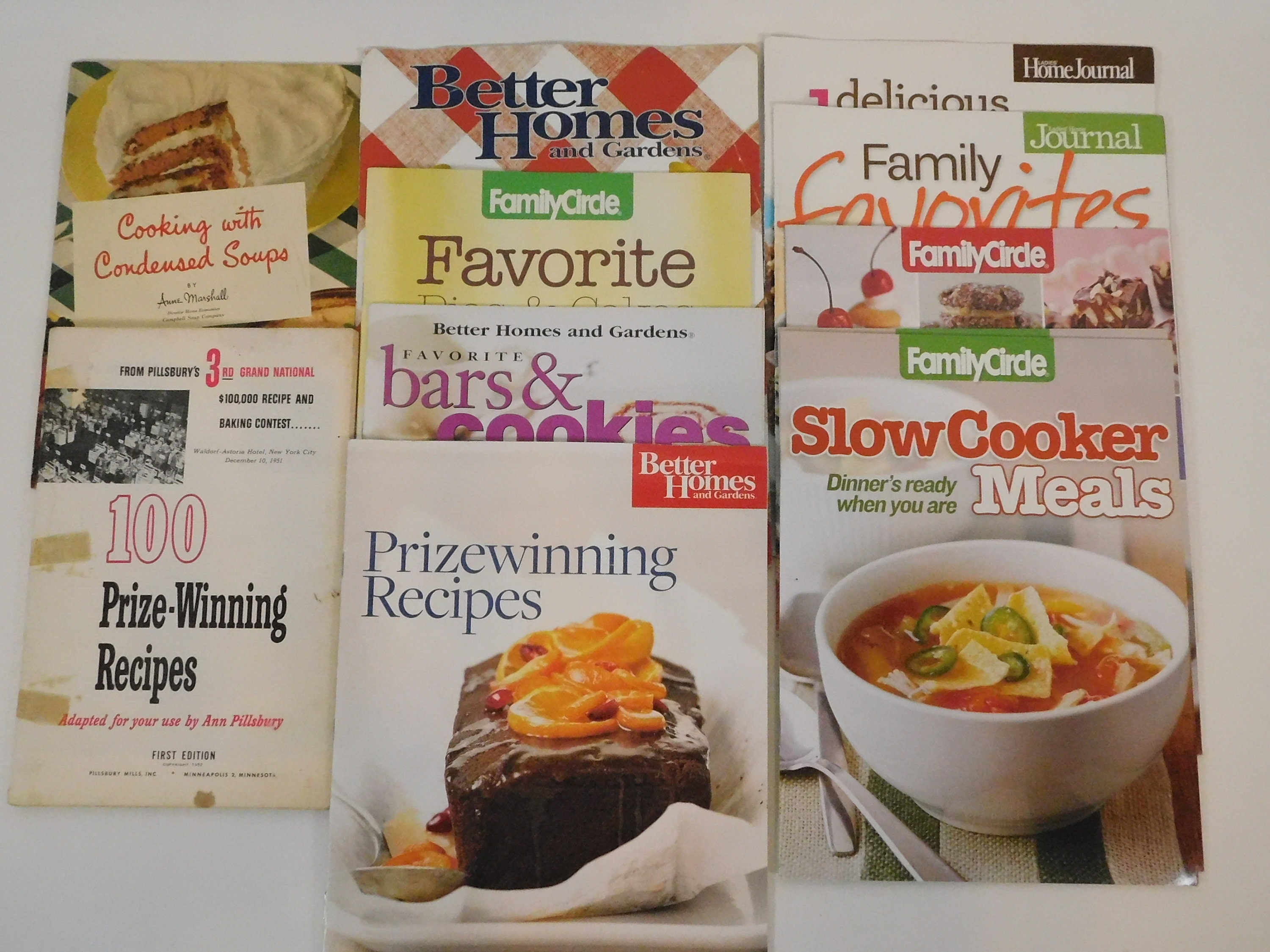 10 Issues of Cooking and Recipe Magazines Family Circle Better Etsy