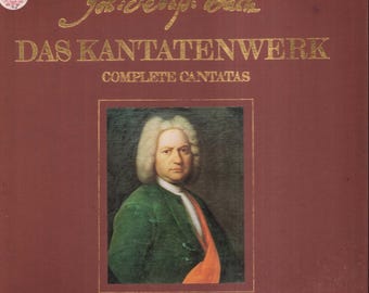 Bach: Das Kantatenwerk Vol 8 2-LP Box Set – Harnoncourt, Concentus Musicus Wien, Vintage Classical Vinyl, Telefunken SKW 8/1-2, 0926