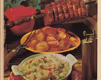 Vintage Book: The Complete Book of Outdoor Cooking, 1970, 1125