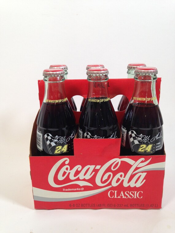 1995 Coca-cola Commemorative Bottles, NASCAR Racing #24 Jeff