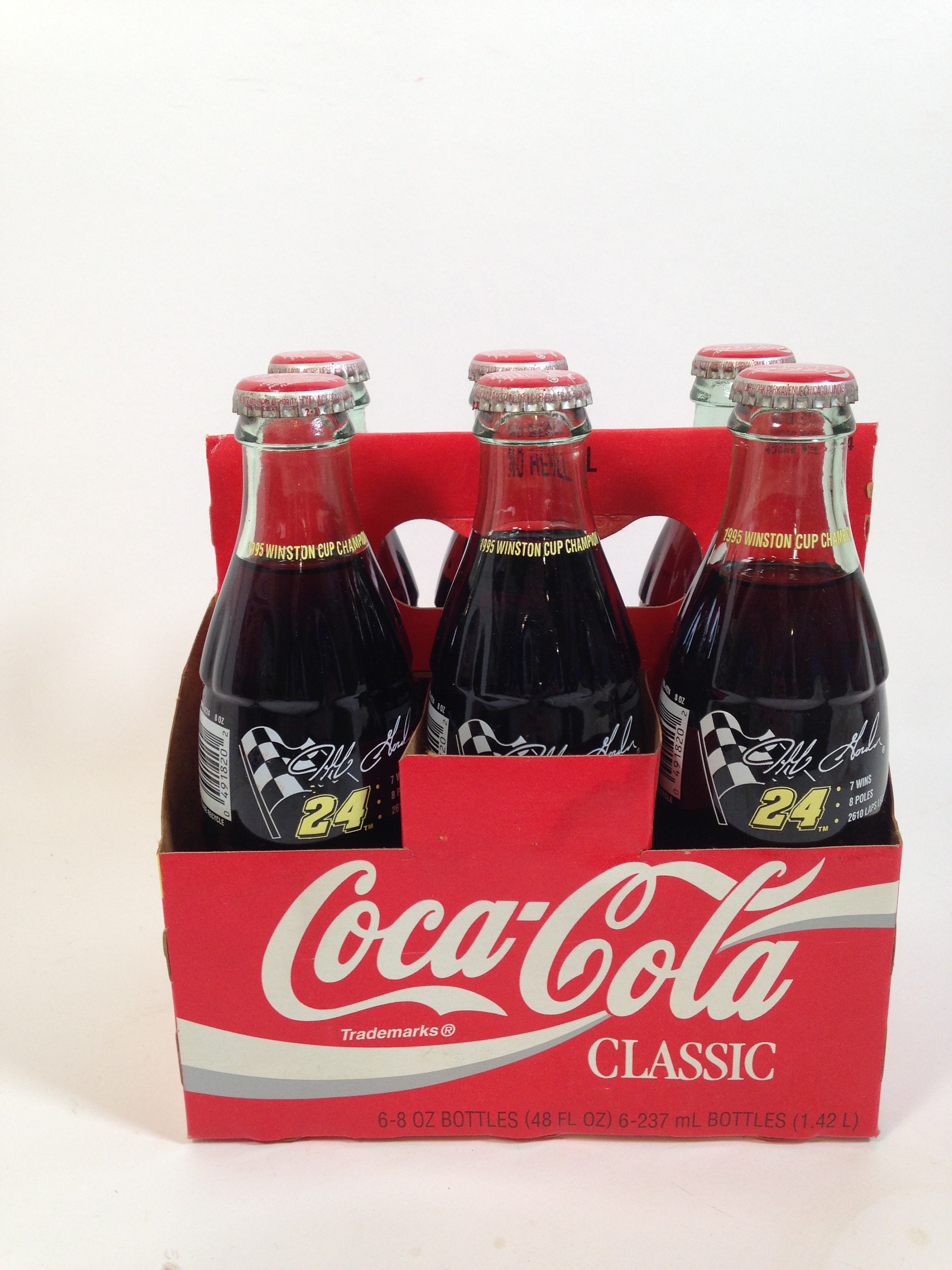1995 Coca-cola Commemorative Bottles, NASCAR Racing #24 Jeff