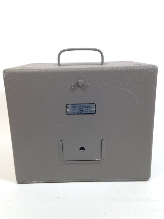 Vintage Brumberger 8mm Film Case Box Model 1010 0523 