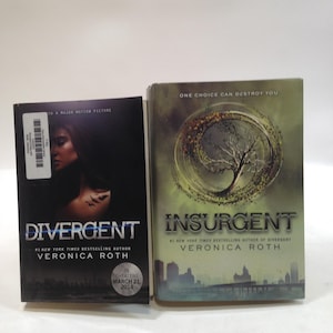 2 Books from the Divergent Series by Veronica Roth, Divergent & Insurgent 1024