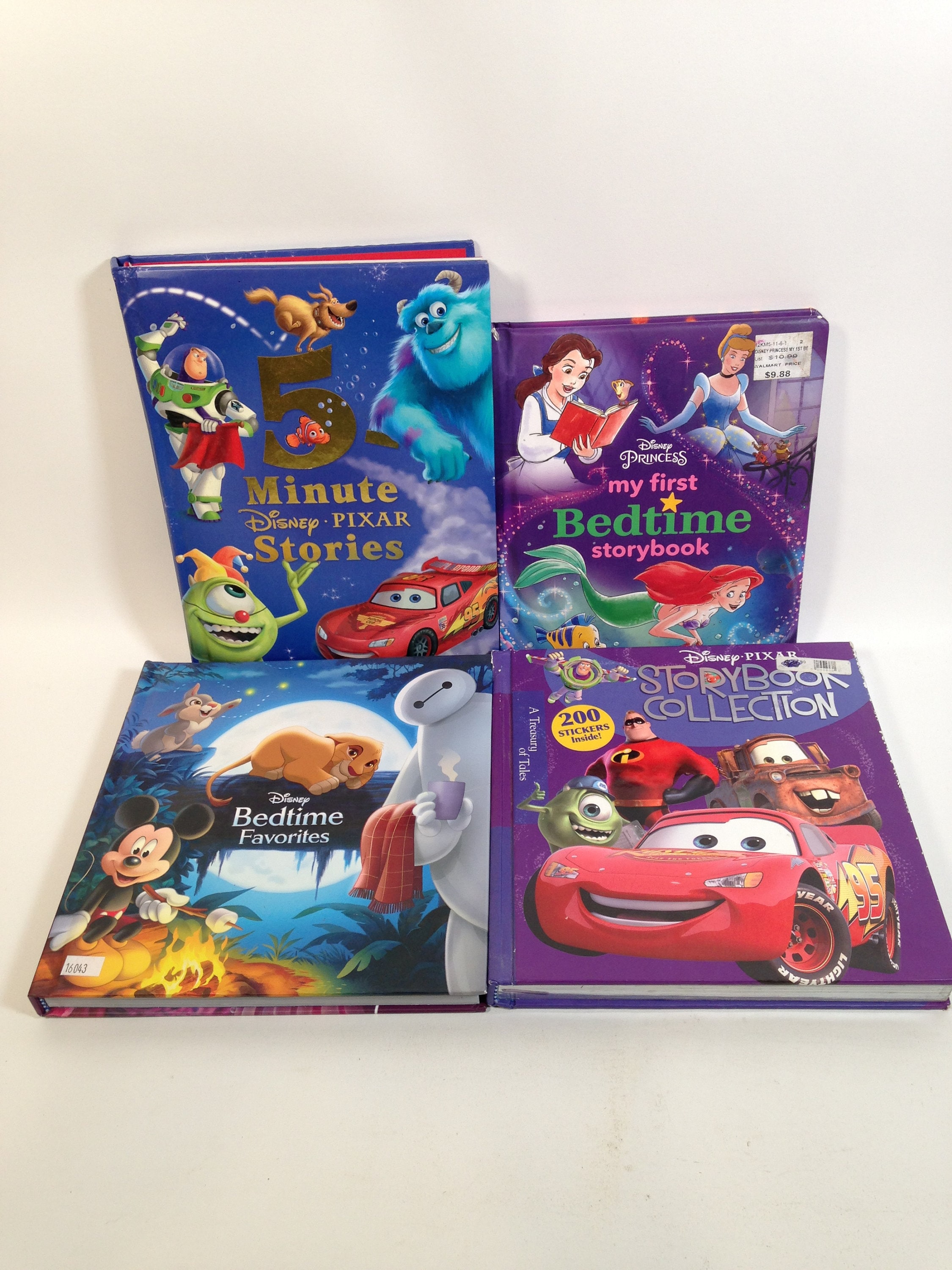 4 Disney Storybooks, 5 Minute Disney Pixar Stories and 3 More