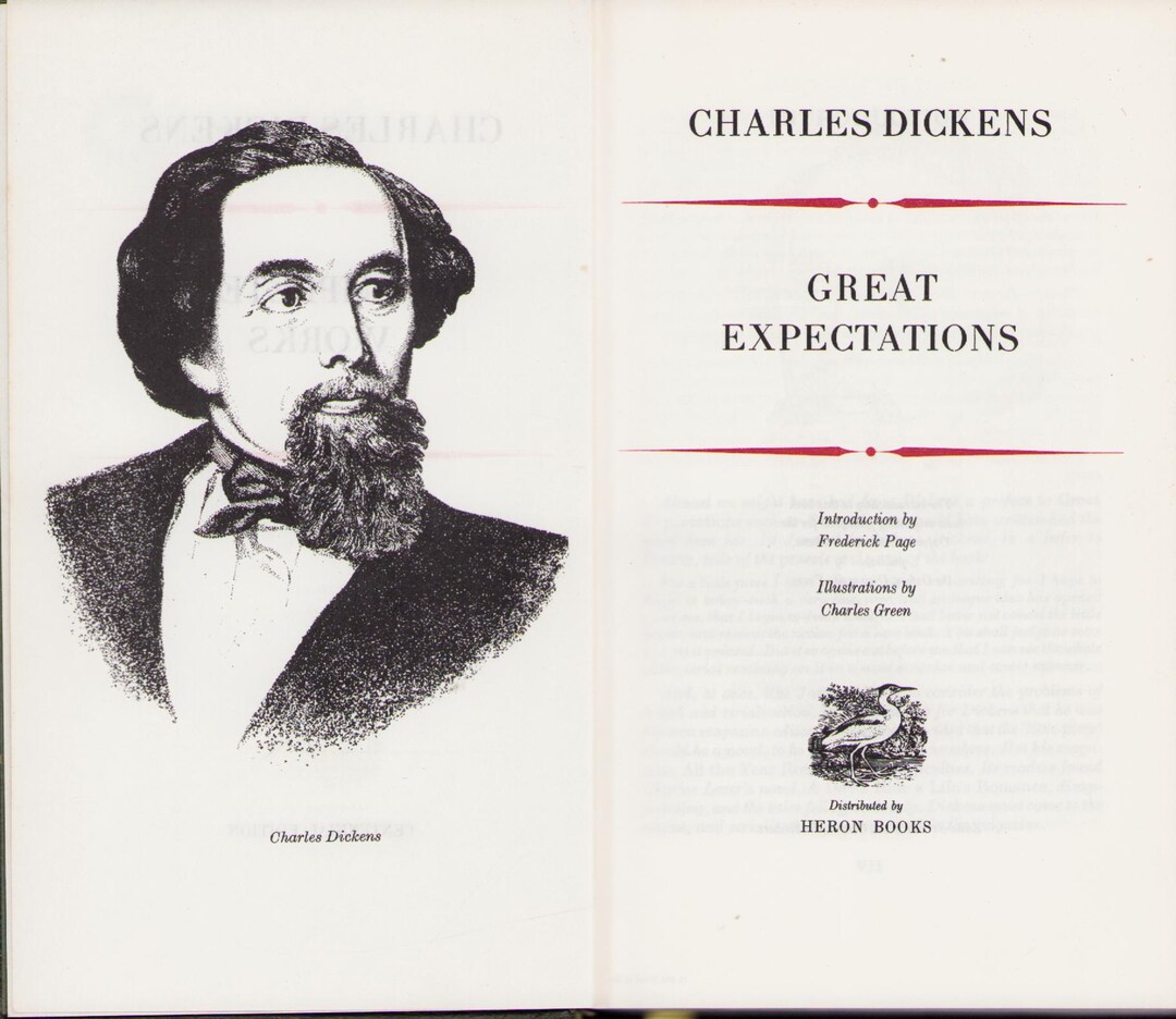 Vintage Book: Great Expectations by Charles Dickens, Centennial Edition ...