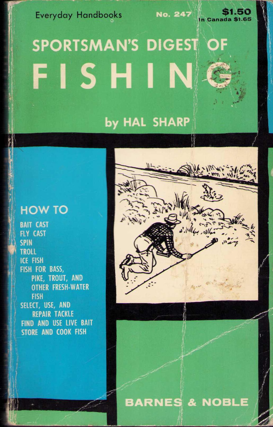 Sportsman's Digest of Fishing by Hal Sharp Published in 1953 Vintage ...