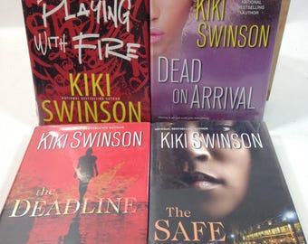 4 Kiki Swinson Books: Dead On Arrival, The Deadline, Playing With Fire, The Safe House