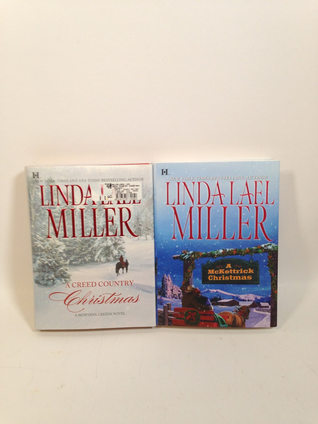 2 Christmas Romance Books by Linda Lael Miller 1223 Etsy