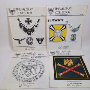 The Military Collector Magazine Newsletter 4 Issues 1970s 0923