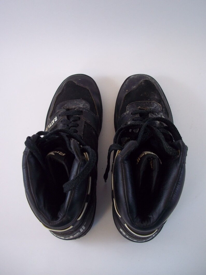 Rare Vintage Riddell Rattler Football Shoes Size 10-1/2 Black | Etsy