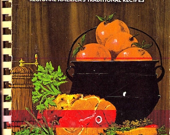 Vintage Book: Americana Cookery - All Illustrated Cookbook of Regional America's Traditional Recipes 1971 0825